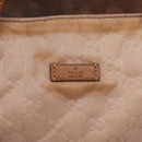 GUCCI GG Canvas Hand Bag Pink 282439 Auth hk2599-10