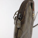 GUCCI GG Supreme Web Sherry Line Shoulder Bag PVC Beige 904 02 047 Auth hk2601-20