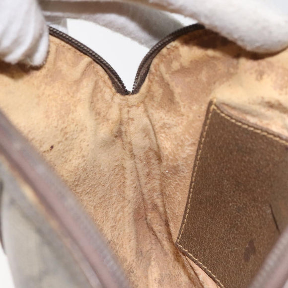 GUCCI GG Supreme Web Sherry Line Shoulder Bag PVC Beige 904 02 047 Auth hk2601