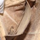 GUCCI GG Supreme Web Sherry Line Shoulder Bag PVC Beige 904 02 047 Auth hk2601-11