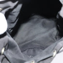 PRADA Pouch Nylon Black Silver Auth hk2611-10