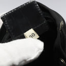 PRADA Pouch Nylon Black Silver Auth hk2611-19