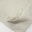 FENDI Hand Bag Leather White Silver Auth hk2612-16