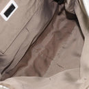 FENDI Hand Bag Leather White Silver Auth hk2612-11