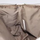 FENDI Hand Bag Leather White Silver Auth hk2612-20