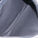 BALENCIAGA Clutch Bag Leather Black 506794 Auth hk2621-10