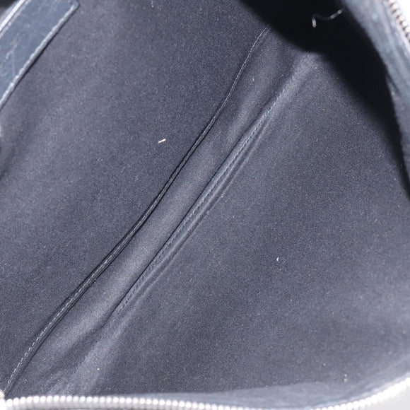 BALENCIAGA Clutch Bag Leather Black 506794 Auth hk2621