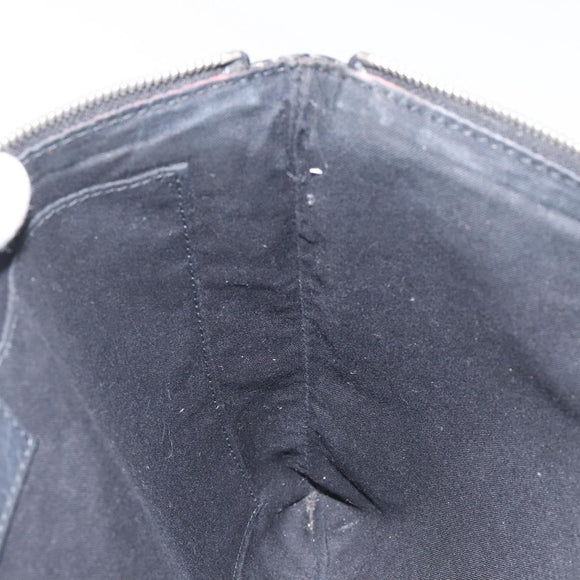 BALENCIAGA Clutch Bag Leather Black 506794 Auth hk2621