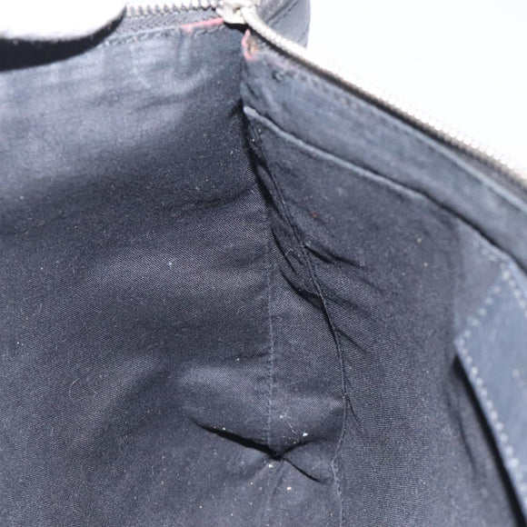 BALENCIAGA Clutch Bag Leather Black 506794 Auth hk2621