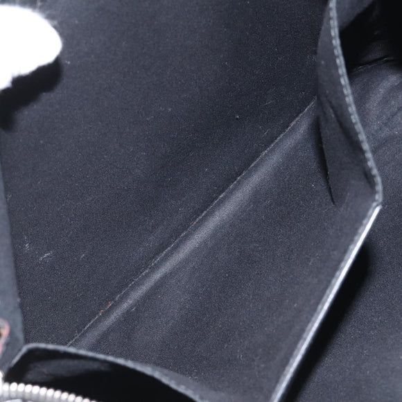 BALENCIAGA Clutch Bag Leather Black 506794 Auth hk2621