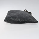 BALENCIAGA Clutch Bag Leather Black 506794 Auth hk2621-3