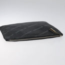 BALENCIAGA Clutch Bag Leather Black 506794 Auth hk2621-5