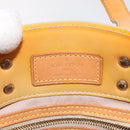 LOUIS VUITTON Monogram Vernis Reade PM Hand Bag Beige M91334 LV Auth hk2627-17