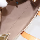 LOUIS VUITTON Monogram Vernis Reade PM Hand Bag Beige M91334 LV Auth hk2627-11