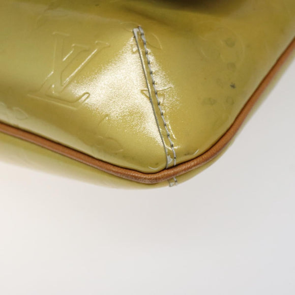 LOUIS VUITTON Monogram Vernis Thompson Street Bag Gris M91008 LV Auth hk2628