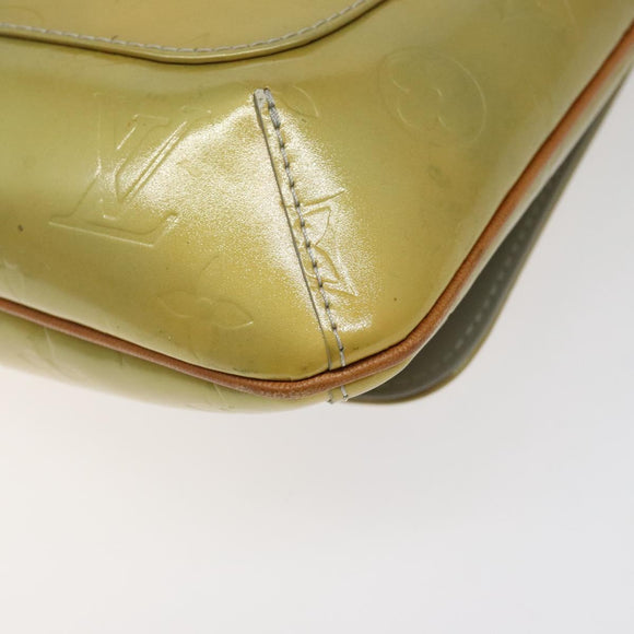 LOUIS VUITTON Monogram Vernis Thompson Street Bag Gris M91008 LV Auth hk2628