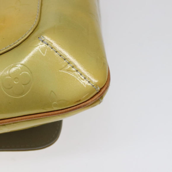 LOUIS VUITTON Monogram Vernis Thompson Street Bag Gris M91008 LV Auth hk2628