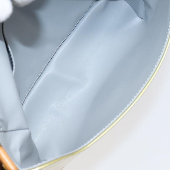 LOUIS VUITTON Monogram Vernis Thompson Street Bag Gris M91008 LV Auth hk2628