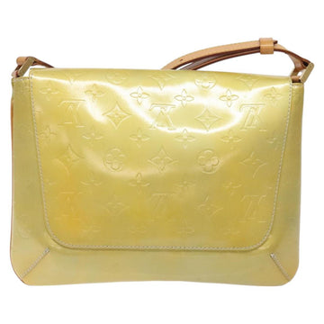 LOUIS VUITTON Monogram Vernis Thompson Street Bag Gris M91008 LV Auth hk2628 - 0