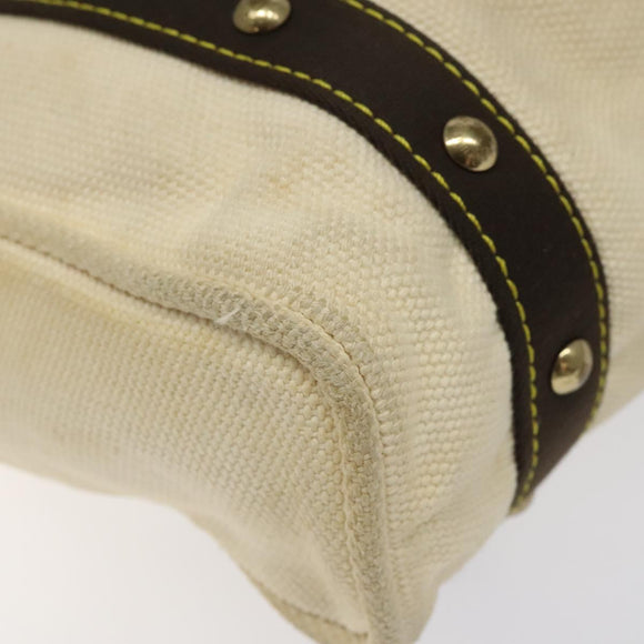 LOUIS VUITTON Cabas MM Antigua Tote Bag Brown Beige M40036 LV Auth hk2632