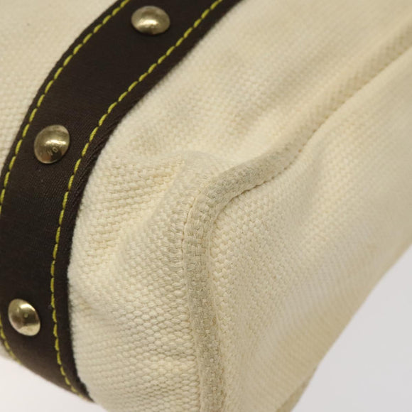 LOUIS VUITTON Cabas MM Antigua Tote Bag Brown Beige M40036 LV Auth hk2632