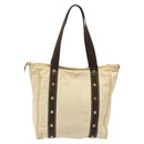 LOUIS VUITTON Cabas MM Antigua Tote Bag Brown Beige M40036 LV Auth hk2632-2