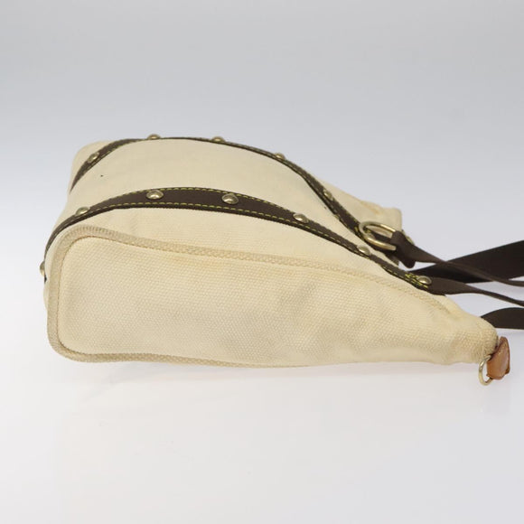 LOUIS VUITTON Cabas MM Antigua Tote Bag Brown Beige M40036 LV Auth hk2632