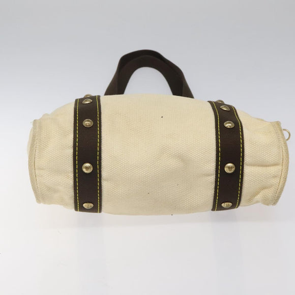 LOUIS VUITTON Cabas MM Antigua Tote Bag Brown Beige M40036 LV Auth hk2632