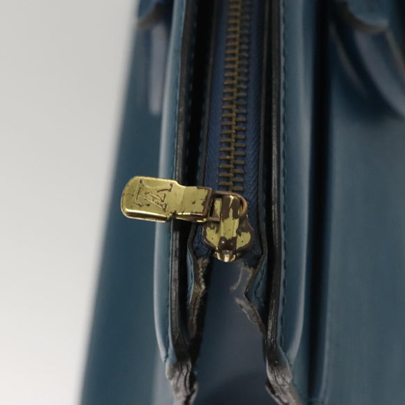 LOUIS VUITTON Epi Riviera Hand Bag Blue M48185 LV Auth hk2647