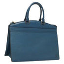 LOUIS VUITTON Epi Riviera Hand Bag Blue M48185 LV Auth hk2647-1