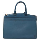 LOUIS VUITTON Epi Riviera Hand Bag Blue M48185 LV Auth hk2647-13