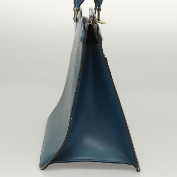 LOUIS VUITTON Epi Riviera Hand Bag Blue M48185 LV Auth hk2647