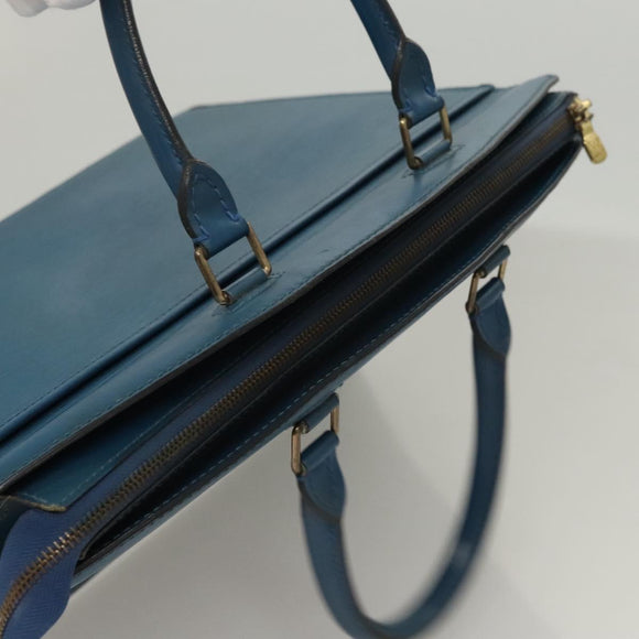 LOUIS VUITTON Epi Riviera Hand Bag Blue M48185 LV Auth hk2647