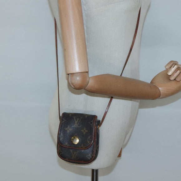 LOUIS VUITTON Monogram Pochette Cancun Shoulder Bag M60018 LV Auth hk2649