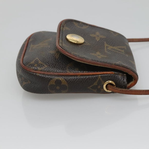 LOUIS VUITTON Monogram Pochette Cancun Shoulder Bag M60018 LV Auth hk2649