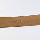 GUCCI Interlocking GG Supreme Belt PVC 35.4"" White 142930 Auth hk2653-10