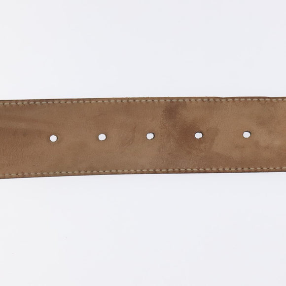 GUCCI GG Canvas Guccissima Belt Leather 37.8"" Black 259982 Auth hk2654