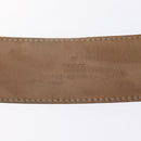 GUCCI GG Canvas Guccissima Belt Leather 37.8"" Black 259982 Auth hk2654-11