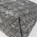 BOTTEGA VENETA INTRECCIATO Pouch Leather Only to Omotesando 161358 Auth hk2658-8