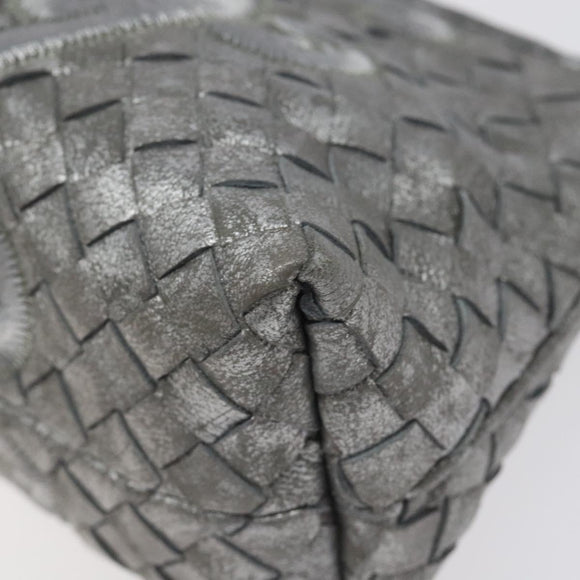 BOTTEGA VENETA INTRECCIATO Pouch Leather Only to Omotesando 161358 Auth hk2658