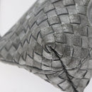 BOTTEGA VENETA INTRECCIATO Pouch Leather Only to Omotesando 161358 Auth hk2658-15