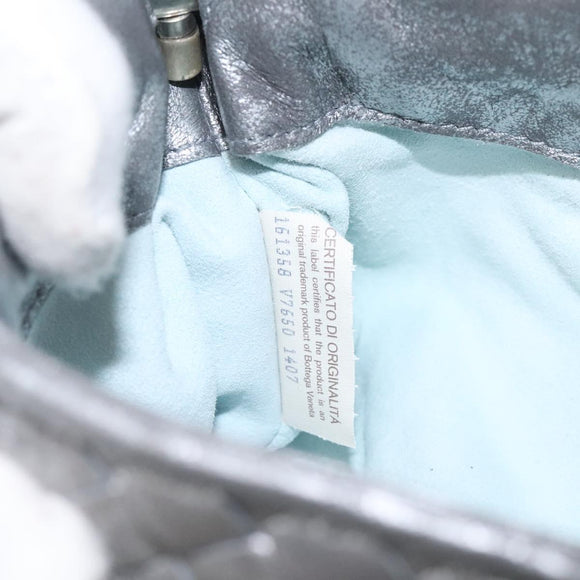 BOTTEGA VENETA INTRECCIATO Pouch Leather Only to Omotesando 161358 Auth hk2658