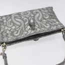 BOTTEGA VENETA INTRECCIATO Pouch Leather Only to Omotesando 161358 Auth hk2658-6