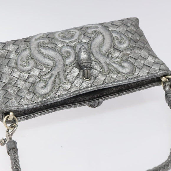 BOTTEGA VENETA INTRECCIATO Pouch Leather Only to Omotesando 161358 Auth hk2658