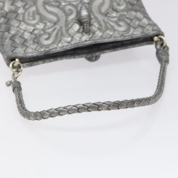 BOTTEGA VENETA INTRECCIATO Pouch Leather Only to Omotesando 161358 Auth hk2658
