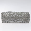 BOTTEGA VENETA INTRECCIATO Pouch Leather Only to Omotesando 161358 Auth hk2658-5