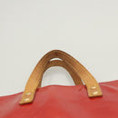 LOUIS VUITTON Monogram Vernis Reade PM Hand Bag Red Rouge M91088 LV Auth hk2659-8