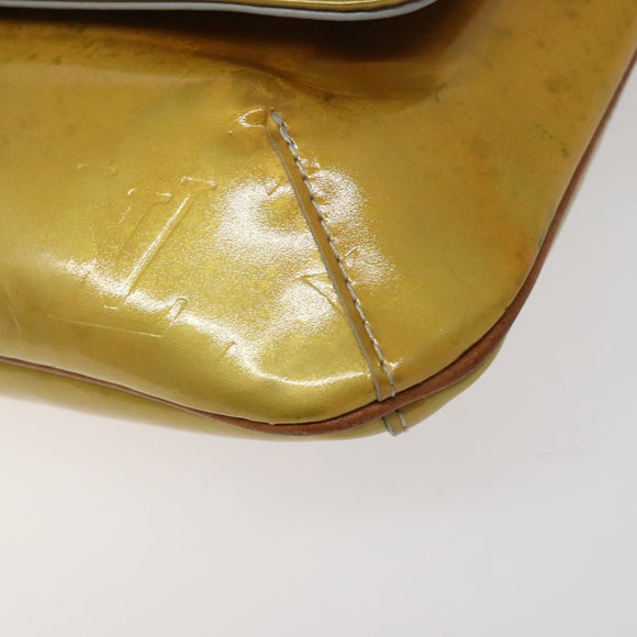 LOUIS VUITTON Monogram Vernis Thompson Street Bag Gris M91008 LV Auth hk2661