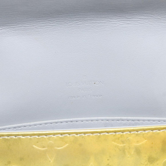 LOUIS VUITTON Monogram Vernis Thompson Street Bag Gris M91008 LV Auth hk2661