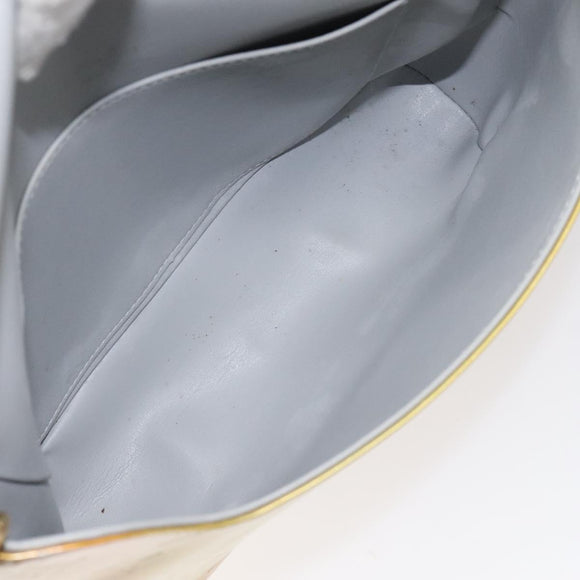 LOUIS VUITTON Monogram Vernis Thompson Street Bag Gris M91008 LV Auth hk2661